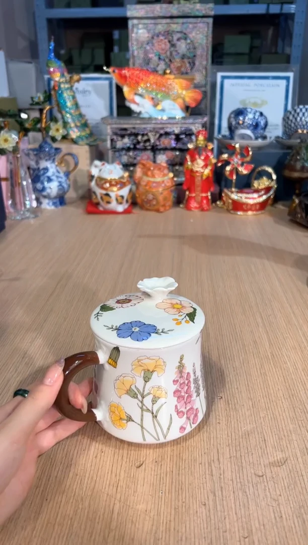 【闪购商品】杯128花海精灵盖杯