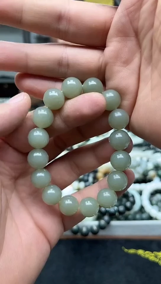 未镶嵌手串和田玉新疆且末迪克兰13