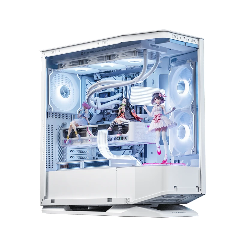 【爻-极霜】AMD 9800X3D/七彩虹5080白火神/芝奇32G纯白主机