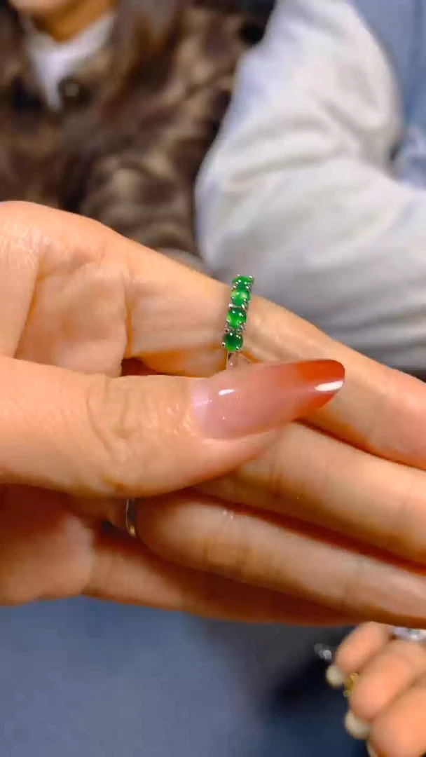 【闪购商品】翡翠戒指未镶嵌0565258459多样性发一