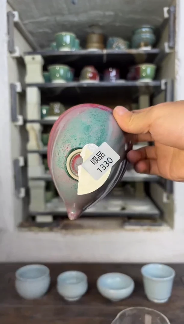 【闪购商品】摆件钧瓷窑变精品茶器