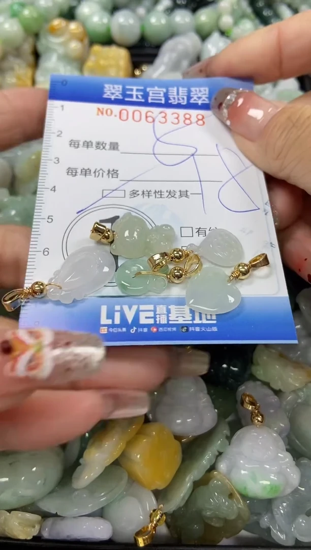 【闪购商品】翡翠颈饰未镶嵌闪购商品0063388多样性发其一