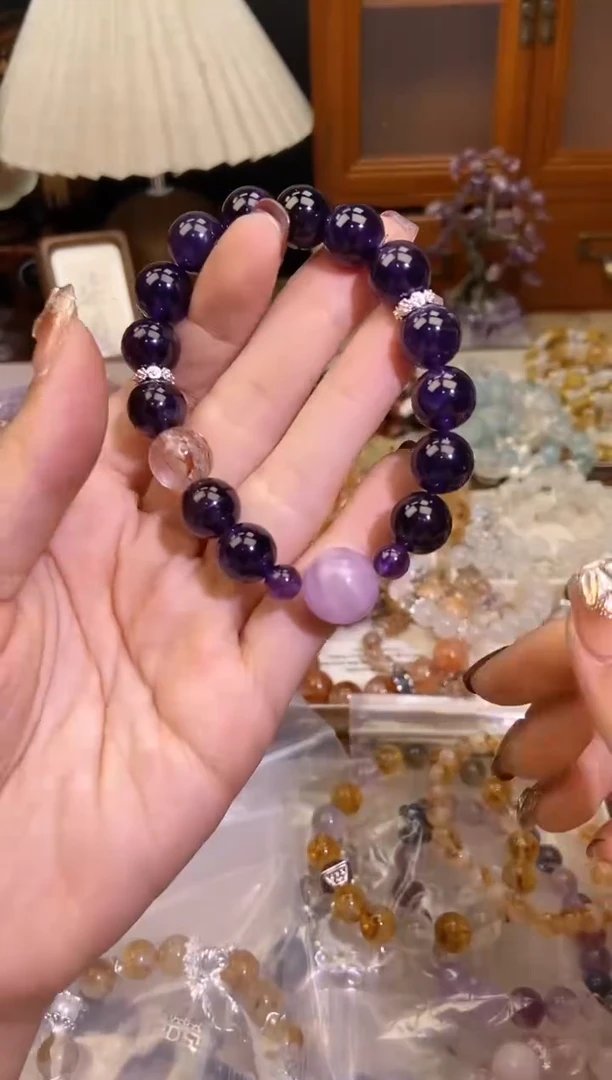 【闪购商品】紫晶手链未镶嵌409手串