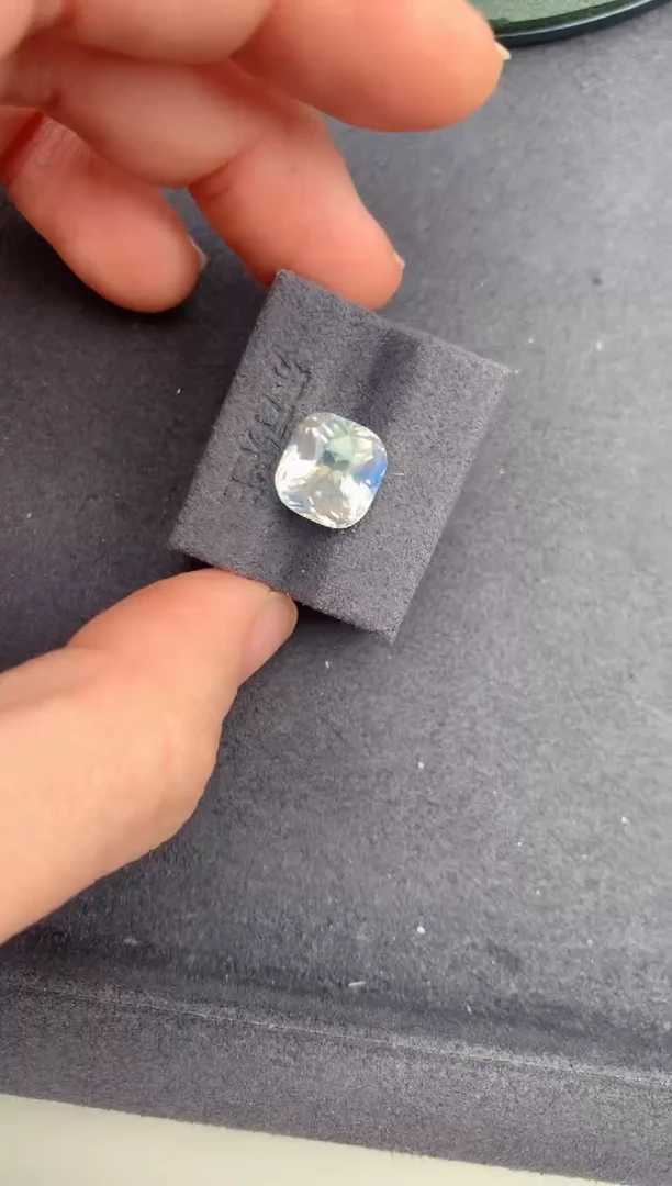 长石裸石5.1ct月光石    定制   DG