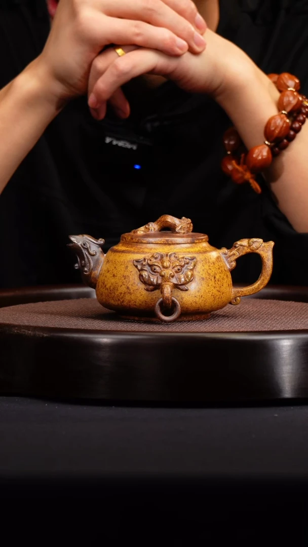 茶壶紫砂柴烧