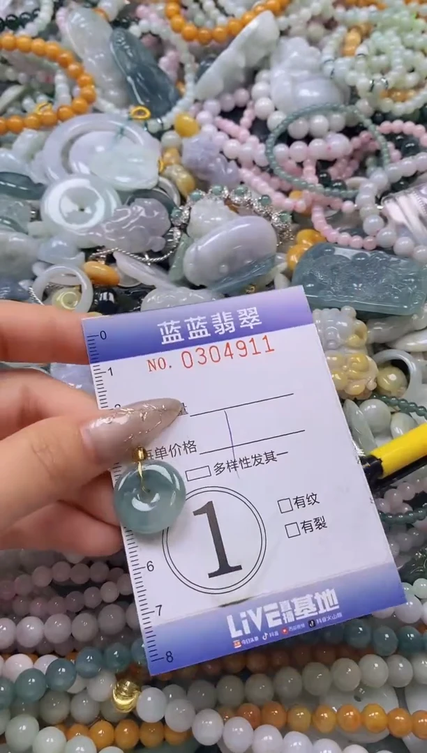 翡翠未镶嵌颈饰闪购0304911