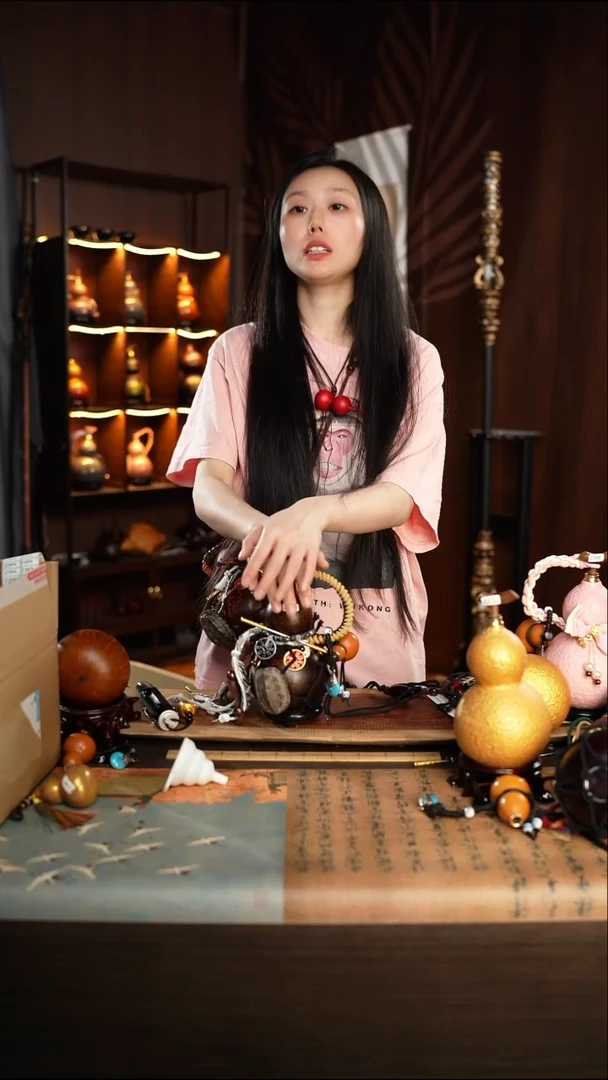 退回链接防拍重新拍俩葫芦一粉一橙俩链