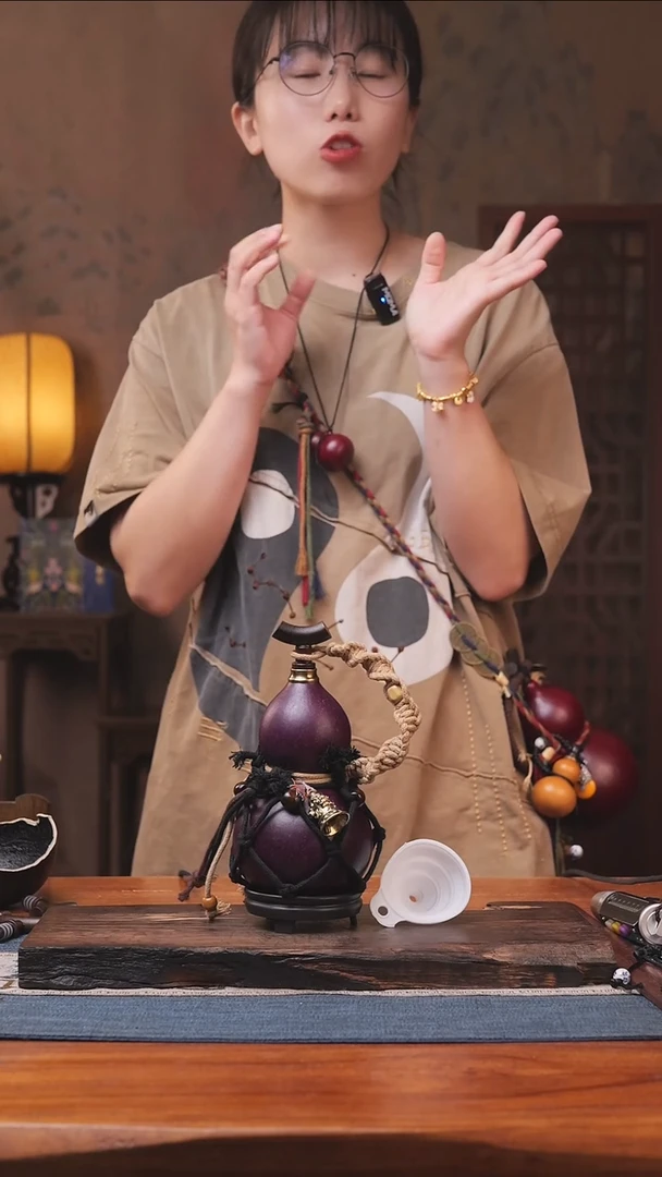 1679号精品大漆葫芦防腐防渗装水茶酒