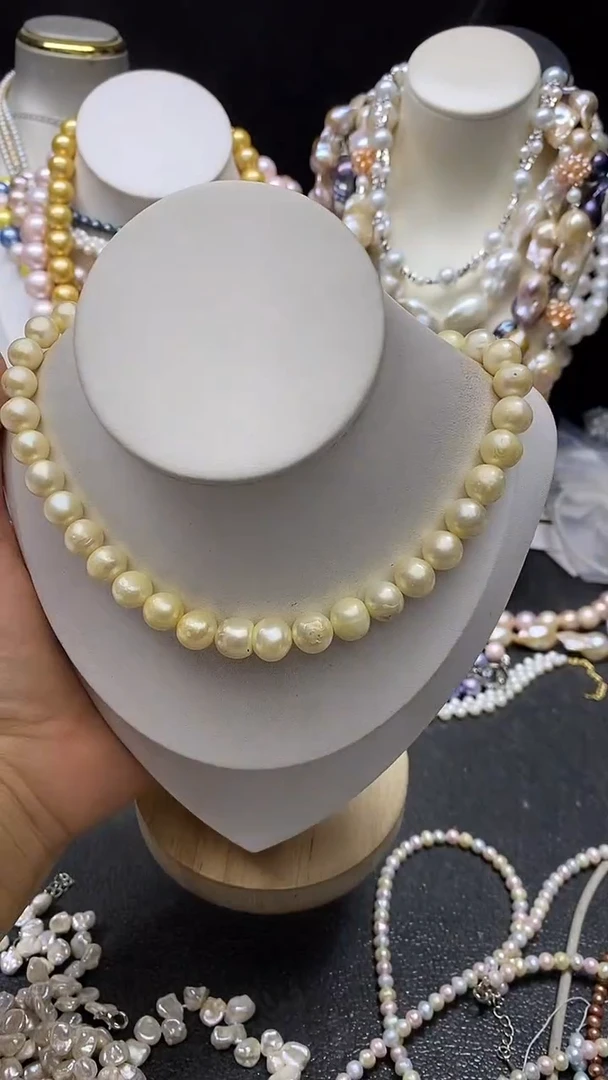 颈饰未镶嵌淡水珍珠多人