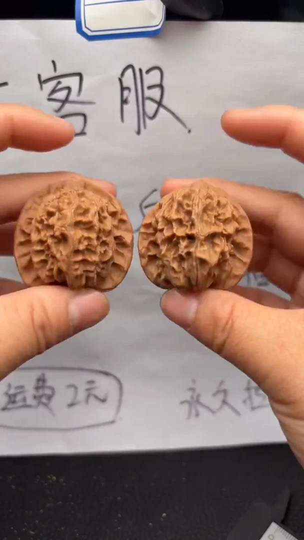 把件文玩核桃564白蛇骨