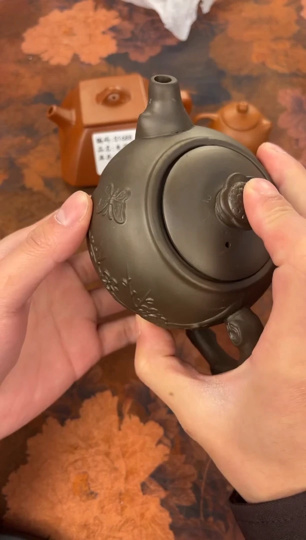 茶杯紫砂-蝶恋花西施