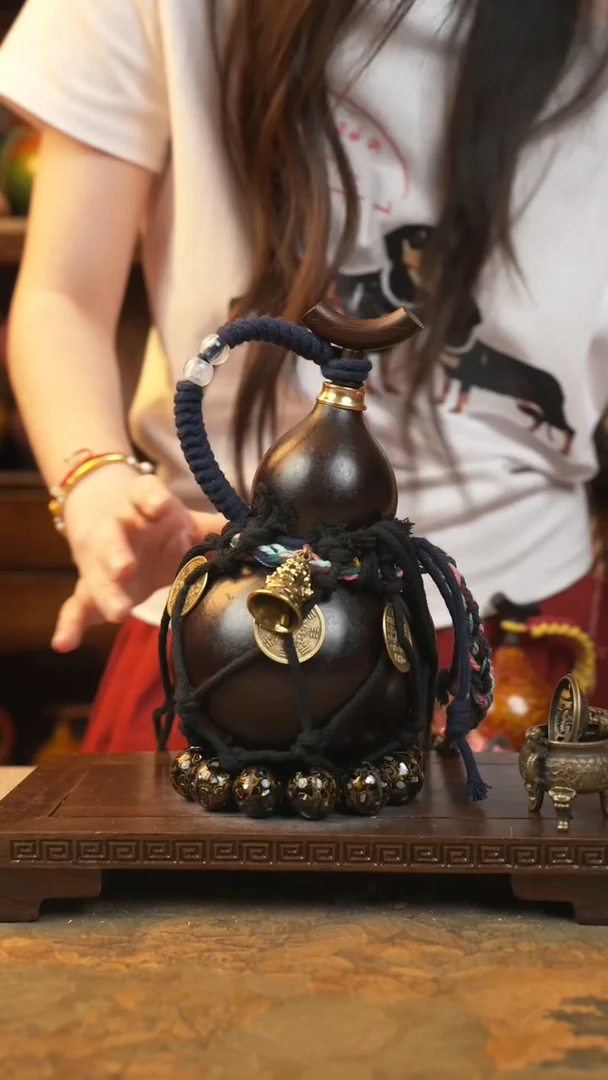 282大漆一物一拍记葫堂出品【不带手串】