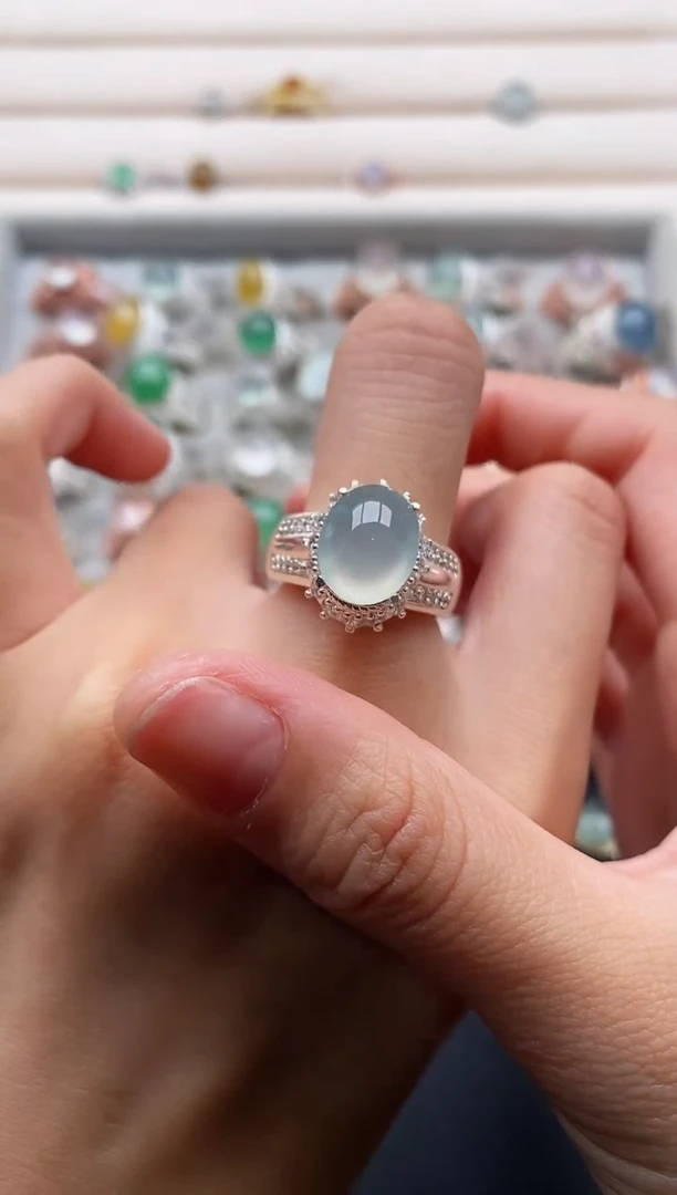 未镶嵌戒指翡翠555555+3