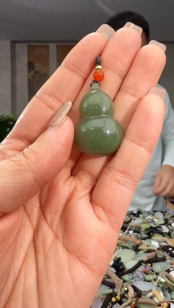 颈饰未镶嵌和田玉拍一发一多样性发货