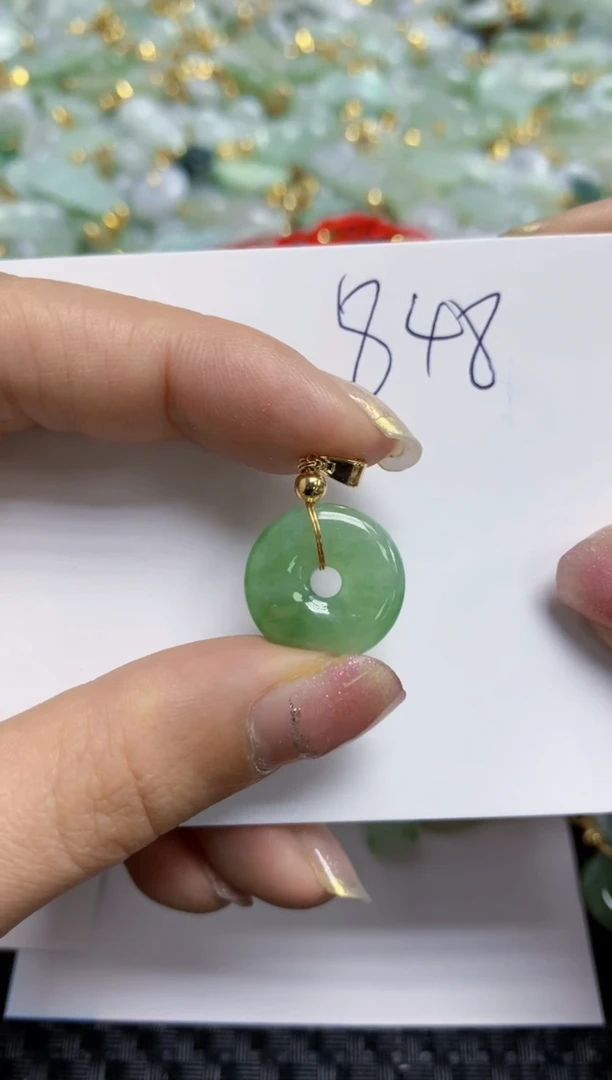 【闪购商品】翡翠颈饰合金   天然A货翡翠