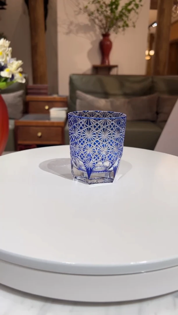 【闪购商品】摆件BLM13水晶琉璃钻石杯