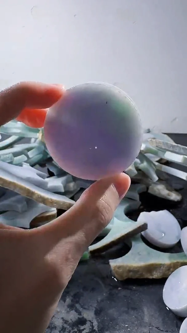 裸石翡翠缅甸翡翠A货文3322