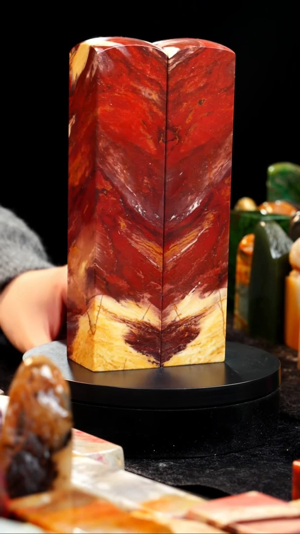 昌化石田黄红砂印章印章印章