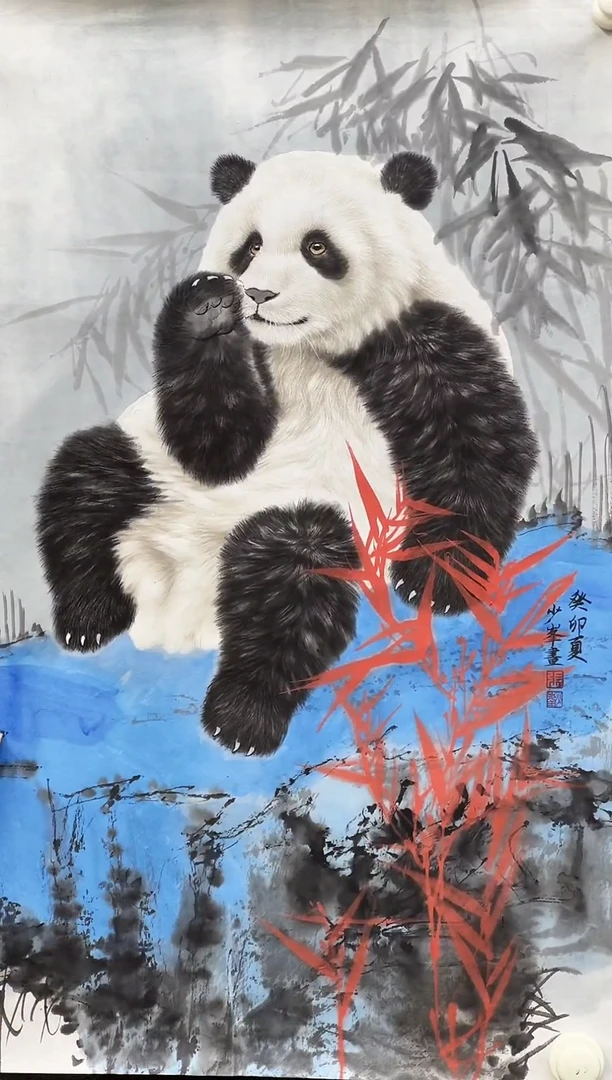 纸本1炳山艺术—张少峰国画作品