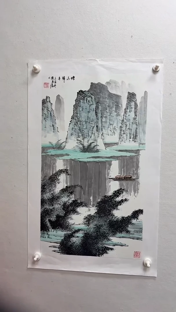 国画湖社-徐庐陵-国画-2平尺