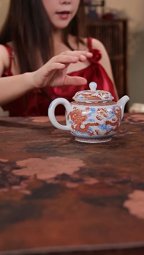 陶瓷茶具（无礼盒无茶盘）@@141
