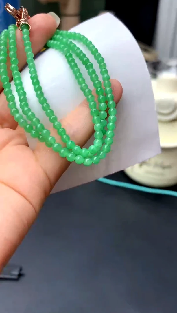 未镶嵌手串翡翠532-中国好珍宝