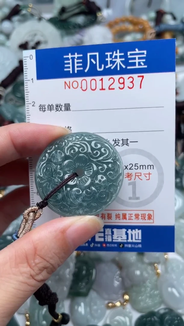 颈饰未镶嵌翡翠12937