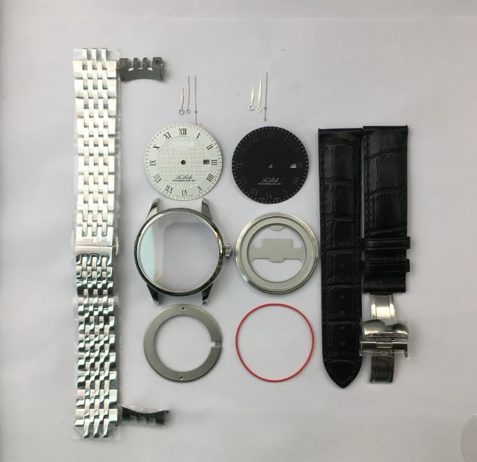 原版开模40mm全自动机械男表经典款式配件