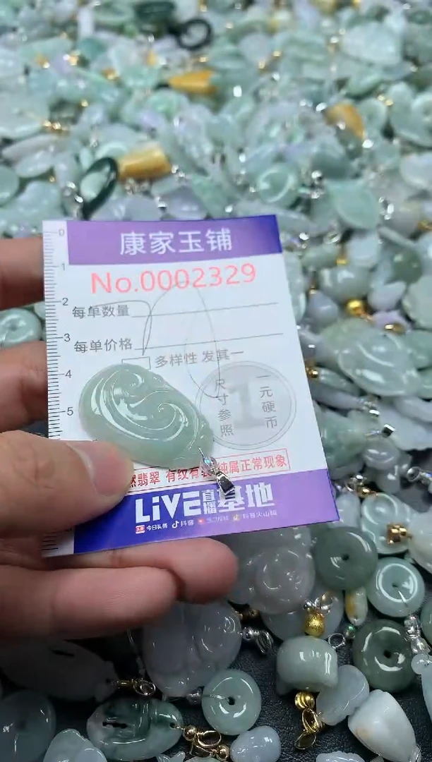 颈饰未镶嵌翡翠2329