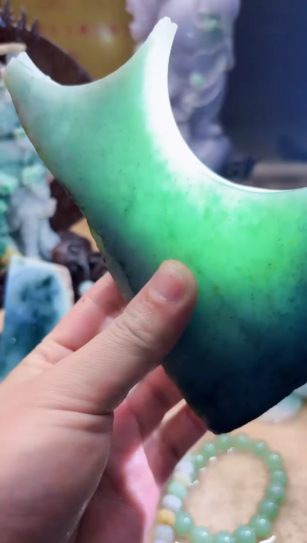 未镶嵌挂件翡翠A货张麦8450