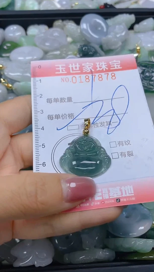 【闪购商品】翡翠颈饰未镶嵌闪购0187878多样性发其一