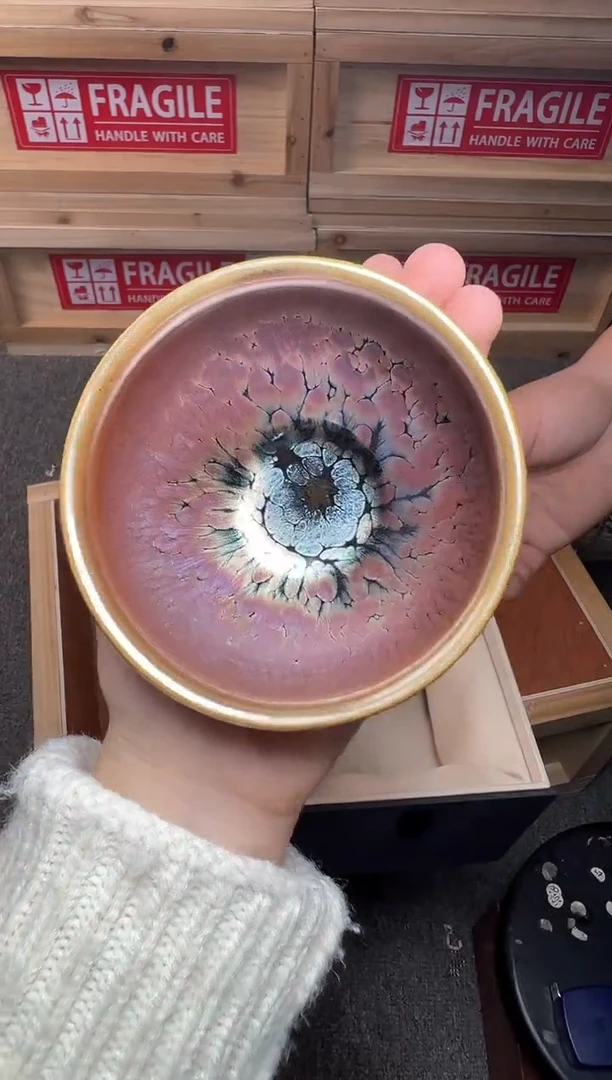 茶盏金樽 将军 建窑建盏主人杯