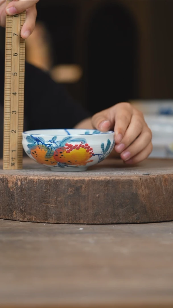 瓷片景德镇高温釉下彩（食品级）
