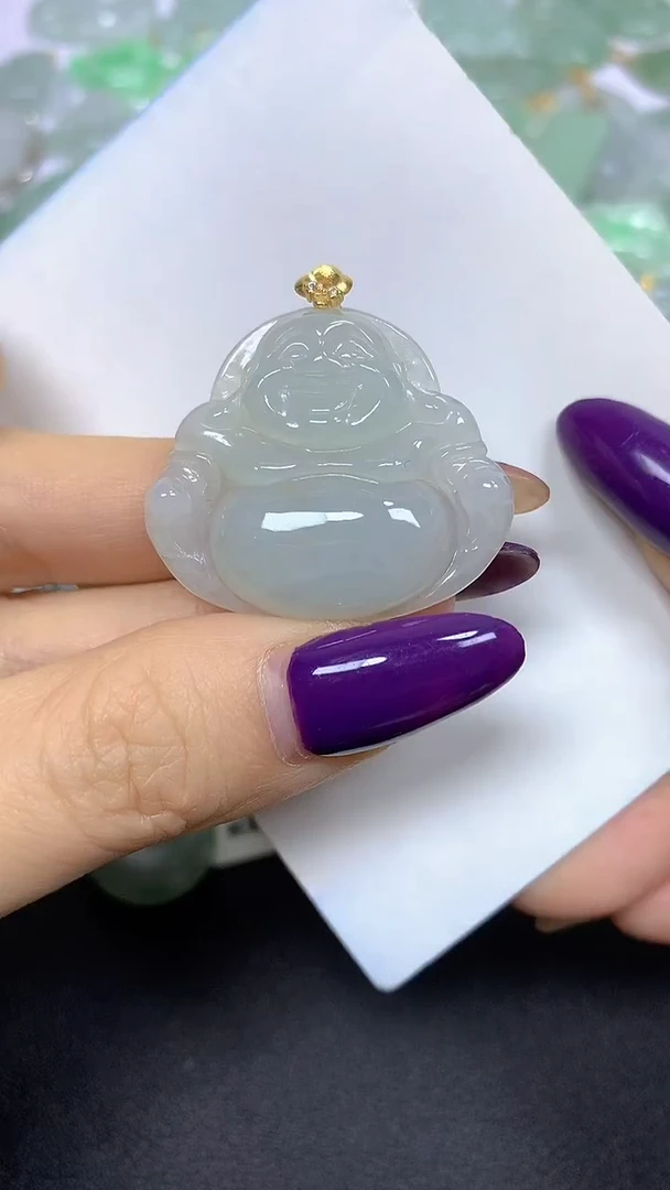 颈饰未镶嵌翡翠