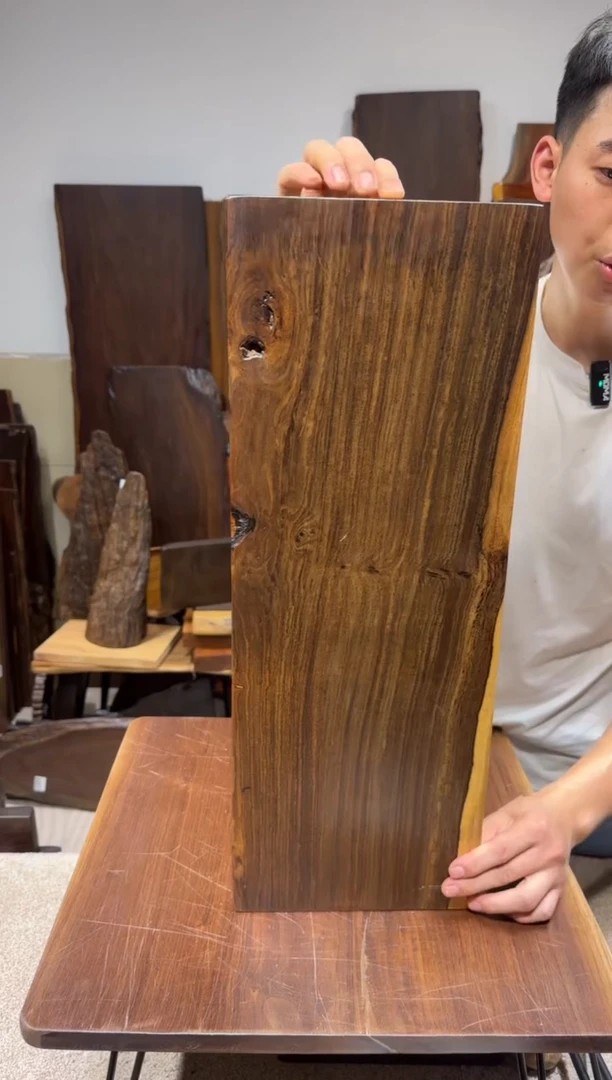 风车木（黑檀木）尺寸60*22*2.3编号320