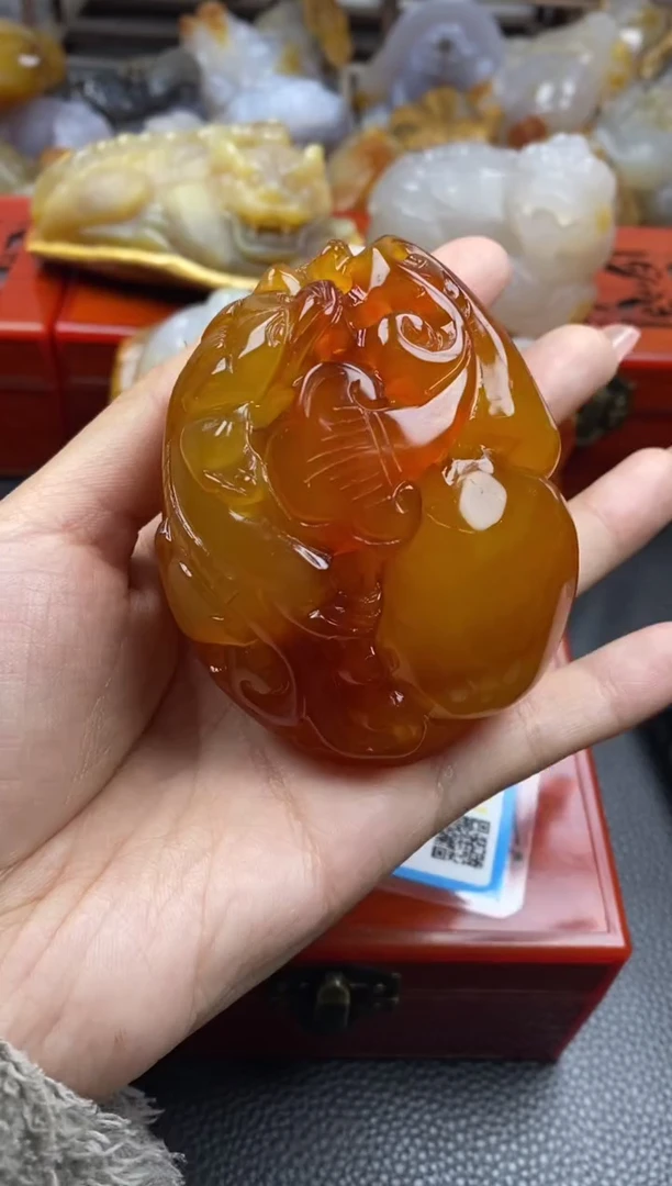 【闪购商品】玛瑙/玉髓手把未镶嵌00