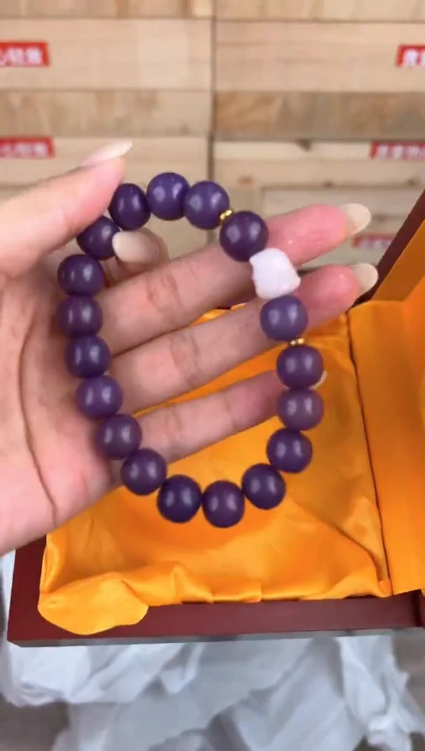 大唐红文玩阁紫玉菩提链接@@LSC007