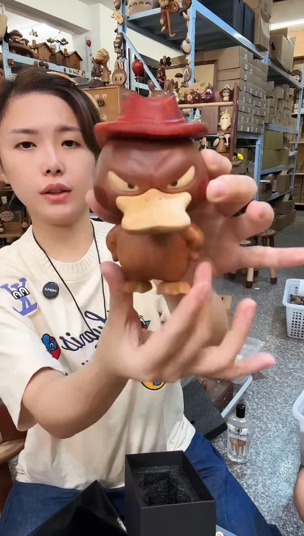 木乌檀木带鸭子可达鸭