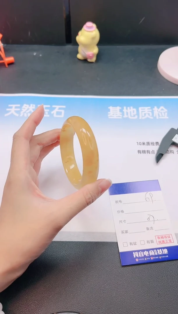 未镶嵌手镯石英质玉22G9-57