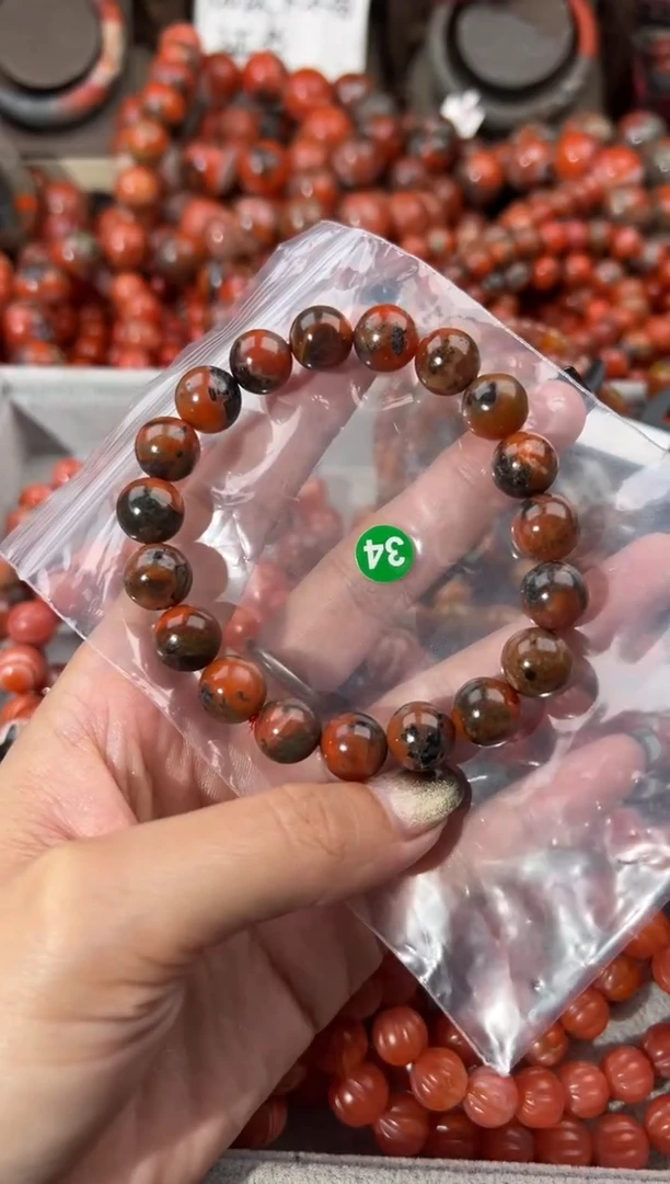 未镶嵌手串南红玛瑙10+