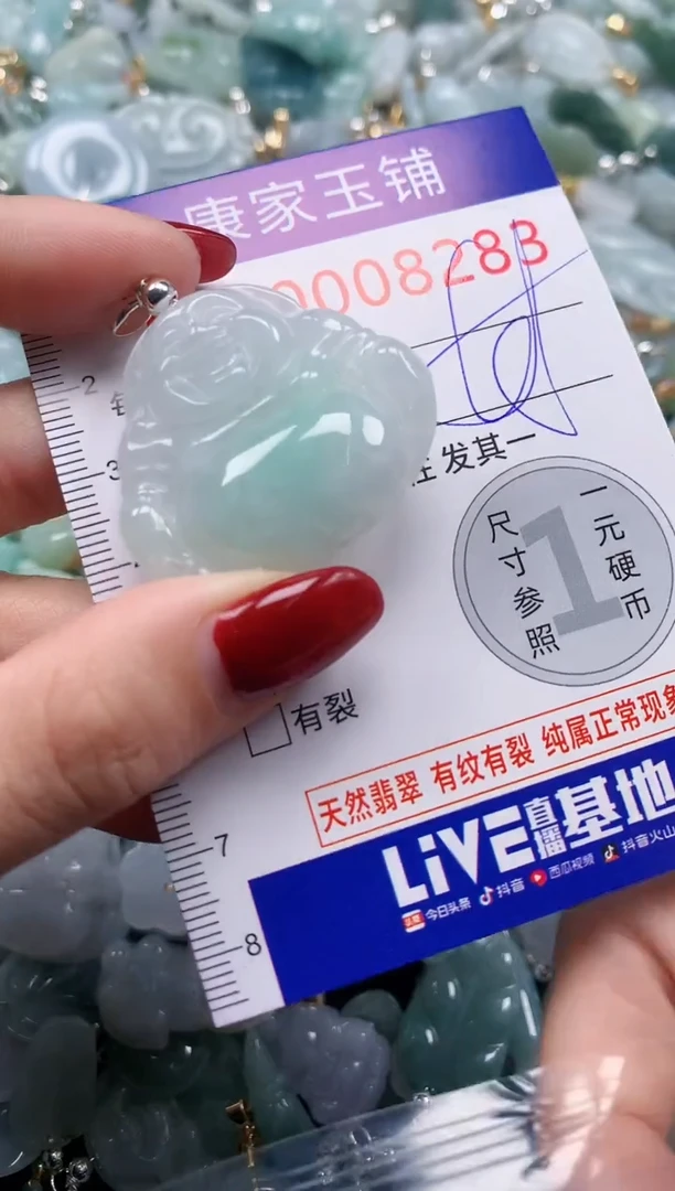 颈饰未镶嵌翡翠8288