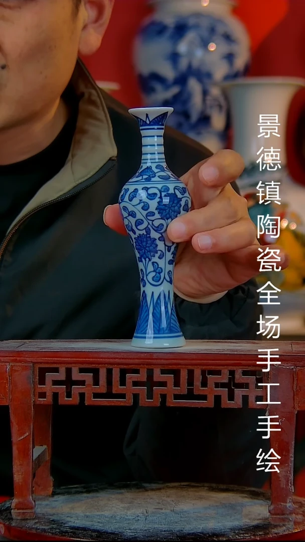 摆件陶瓷景德镇陶瓷 全场手工手绘