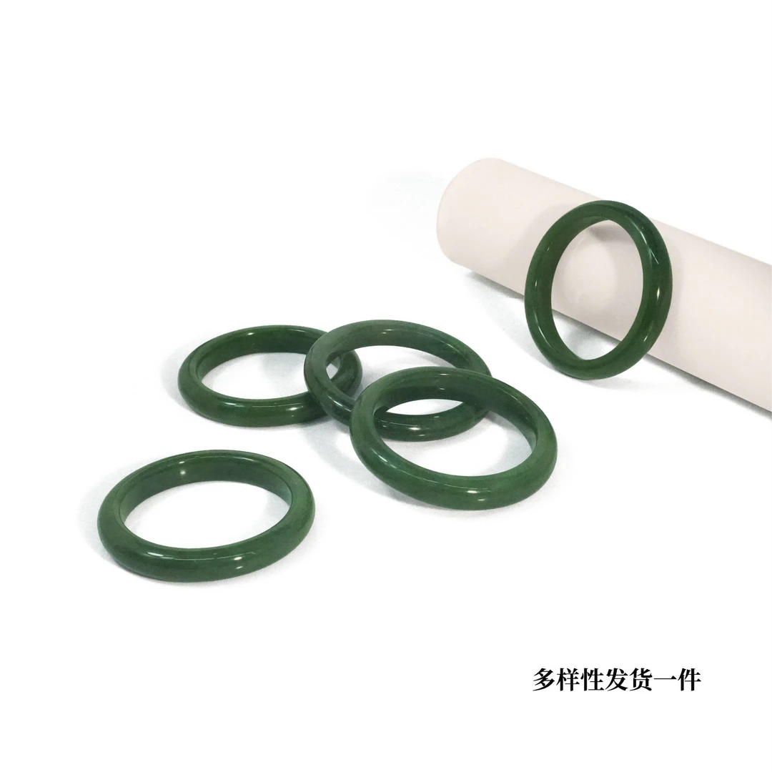 【唐糖甄选】贵妃镯 和田玉(碧玉)女式美人手镯-多样性发货【ZSZ19】