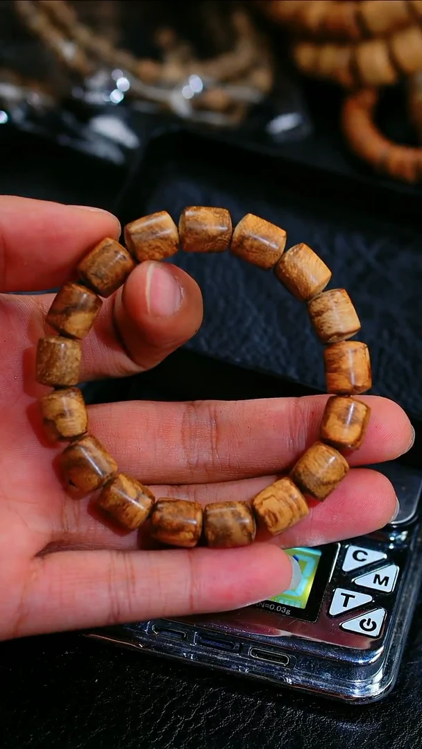 沉香手串正区马拉ok随型单圈11.5g多样式发一