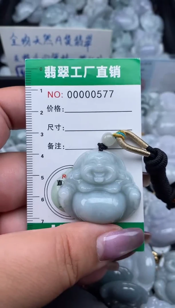 翡翠未镶嵌颈饰缅甸天然A货翡翠0577