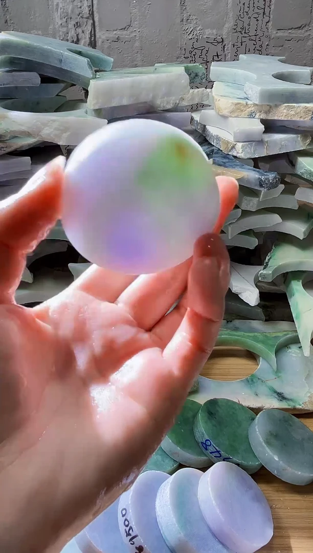 裸石翡翠天然翡翠A货余 南 493