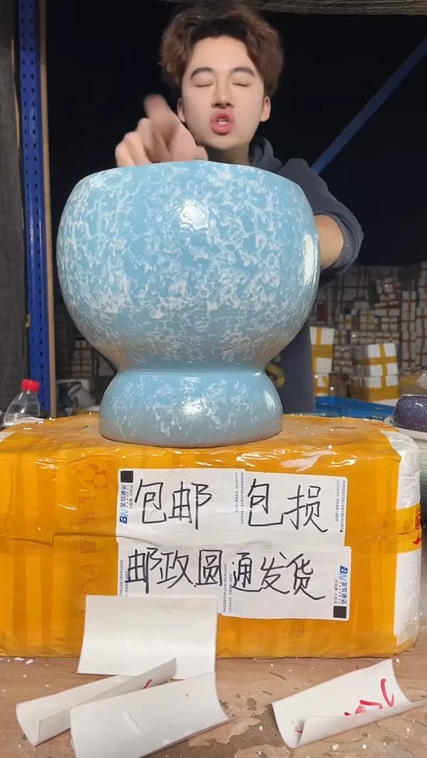 紫砂花盆宜兴紫砂粗陶花盆25*28