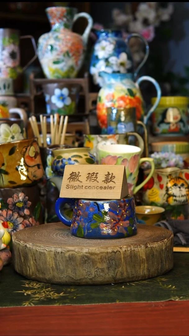 陶瓷29景德镇手工手绘釉下彩