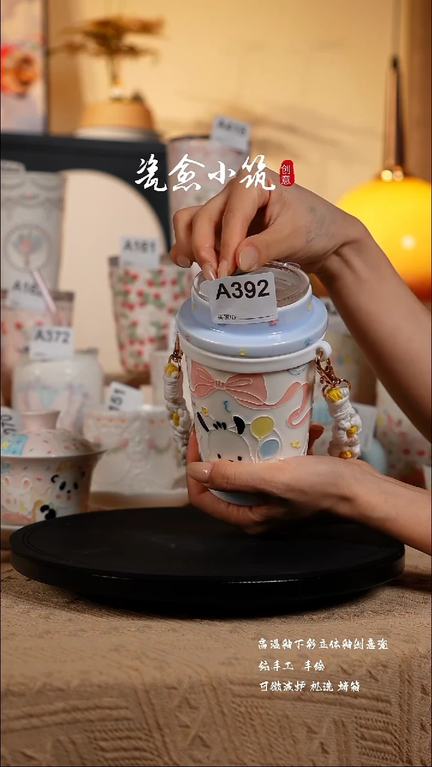 景德镇高温釉下彩创意瓷