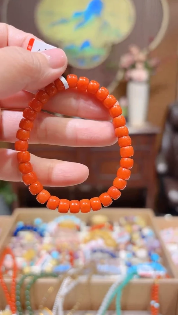 【闪购商品】南红玛瑙手串未镶嵌设计款珠串